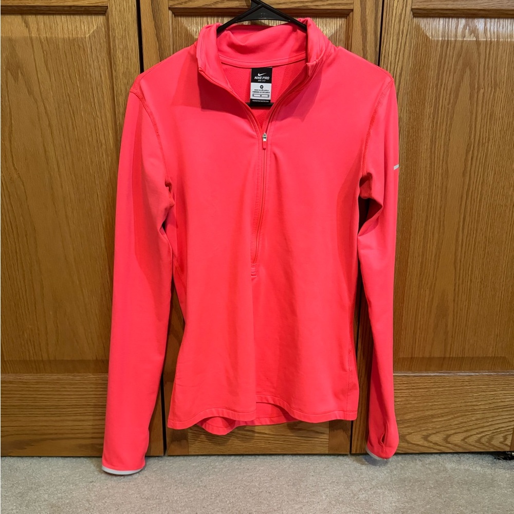Nike quarter zip, size M